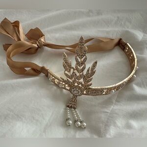 Gatsby style flapper headband